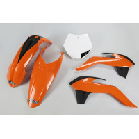 Plastic Kit OEM Color 13-14 for Ktm SX 85 (2013-17) - REPLICA PLASTICS - KTKIT514-999 - Ufo Plast