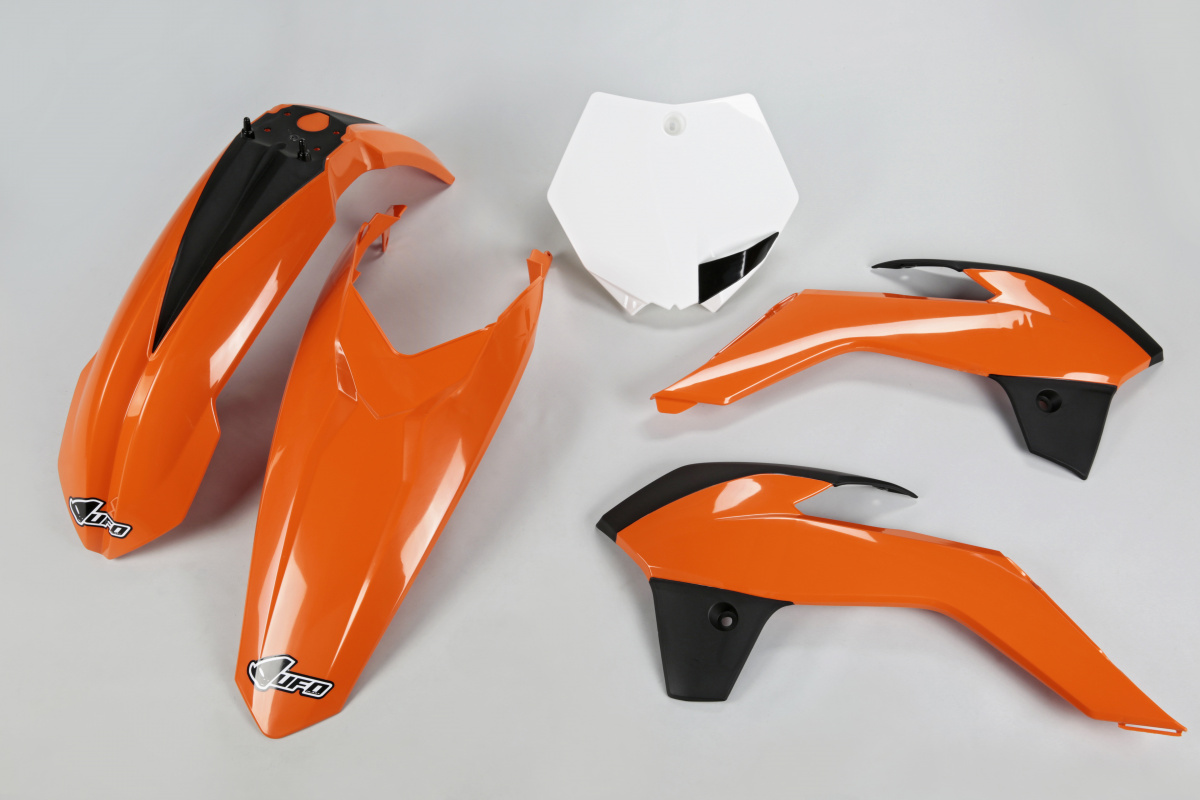 Plastic Kit OEM Color 13-14 for Ktm SX 85 (2013-17) - REPLICA PLASTICS - KTKIT514-999 - Ufo Plast