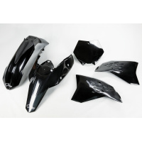 Plastic Kit black for Ktm SX 250/XC 250 - SX 125/XC 125 - SX 144 - SX 150 - SX-F 450/XCF 450 - SX-F 250/XCF 250 - REPLICA PLA...