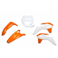 Plastic Kit OEM Color 15 for Ktm EXC 125/XC W125 - EXC 200 - EXC 250/XC W250 - EXC-F 250/XCF W250 - EXC 300/XC W300 - EXC-F ....