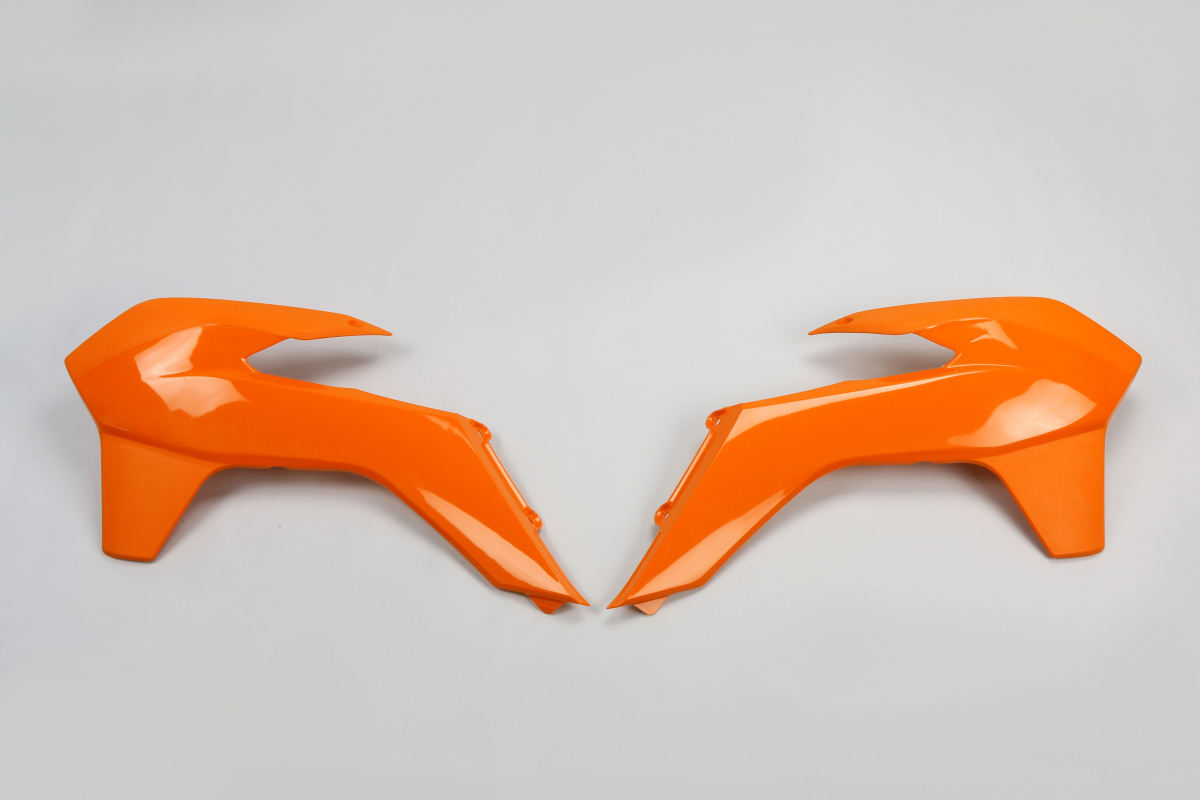 Radiator covers - orange 127 - Ktm - REPLICA PLASTICS - KT04052-127 - UFO Plast