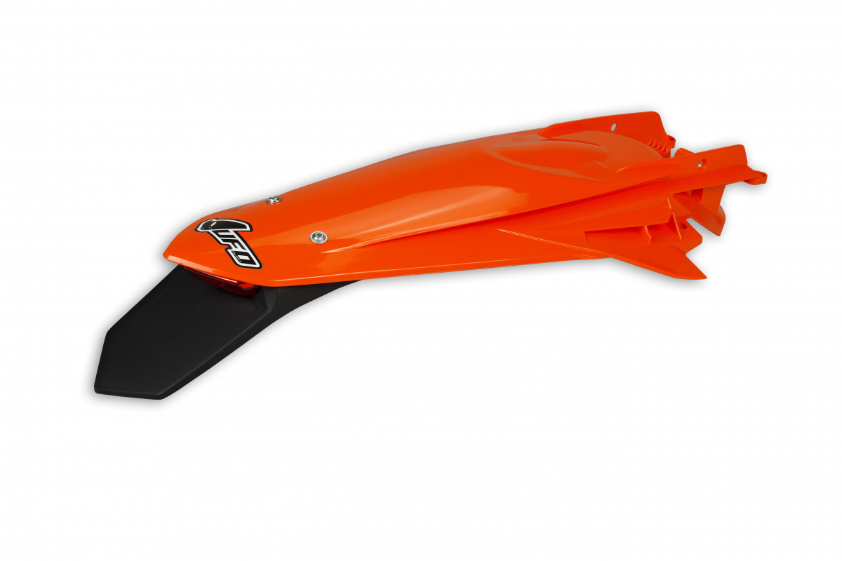 Rear Fender orange for Ktm EXC 125/XC W125 - EXC 150/XC W150 / XC W150TPI - EXC 250/XC W250 - EXC-F 250/XCF W250 - EXC 300/X....