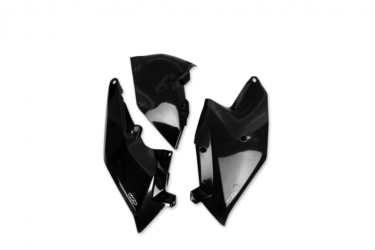 Side Panels black for Ktm SX 250/XC 250 - SX 125/XC 125 - EXC 125/XC W125 - SX 150 - EXC 150/XC W150 / XC W150TPI - EXC 250/....