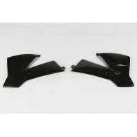 Radiator covers - black - Ktm - REPLICA PLASTICS - KT03072-001 - UFO Plast