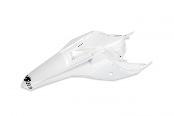 Rear fender - white 047 - Ktm - REPLICA PLASTICS - KT04072-047 - UFO Plast