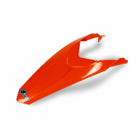 Rear Fender neon orange for Ktm SX 85 (2013-17) - REPLICA PLASTICS - KT04045-FFLU - Ufo Plast