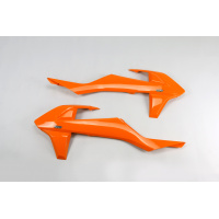 Radiator Covers orange for Ktm SX 250/XC 250 - SX 125/XC 125 - EXC 125/XC W125 - SX 150 - EXC 150/XC W150 / XC W150TPI - EXC....