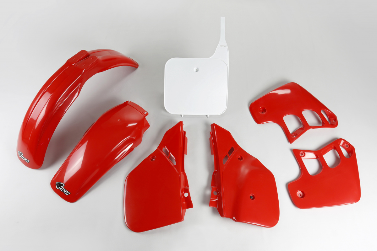 Plastic Kit OEM Color for Honda CR 250 (1988-89) - REPLICA PLASTICS - HOKIT092-999 - Ufo Plast