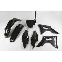 Plastic kit Honda - black - REPLICA PLASTICS - HOKIT119-001 - UFO Plast