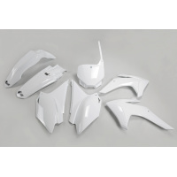 Plastic Kit white for Honda CRF 230 (2015-25) - REPLICA PLASTICS - HOKIT118-041 - Ufo Plast