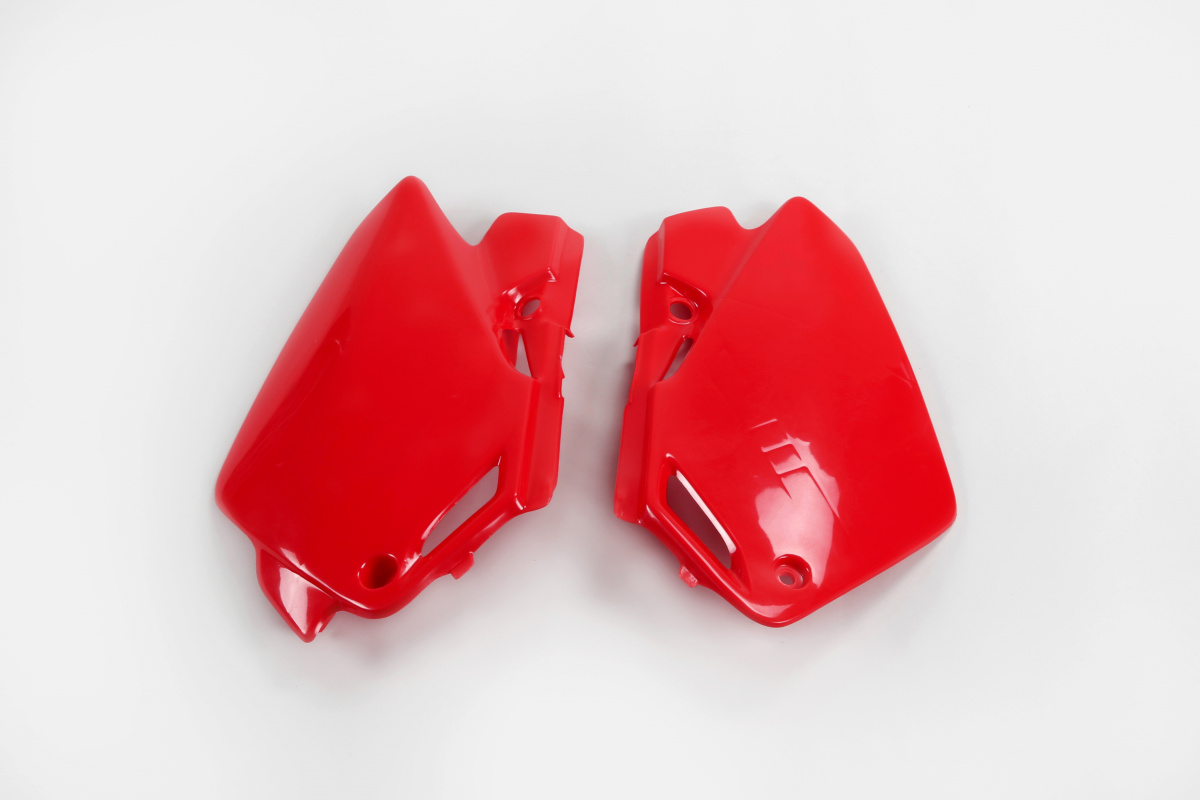 Side Panels red for Honda CR 85 (2003-25) - REPLICA PLASTICS - HO03631-070 - Ufo Plast