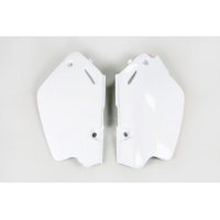 Side Panels white for Honda CR 80 (1996-02) - REPLICA PLASTICS - HO03626-041 - Ufo Plast