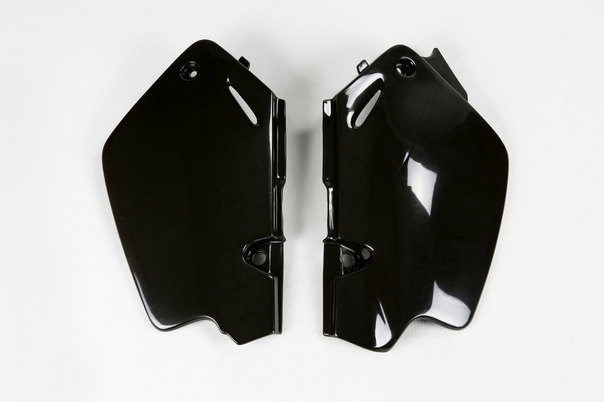 Side Panels black for Honda CR 80 (1996-02) - REPLICA PLASTICS - HO03626-001 - Ufo Plast