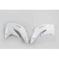 Radiator covers - white 041 - Honda - REPLICA PLASTICS - HO03630-041 - UFO Plast