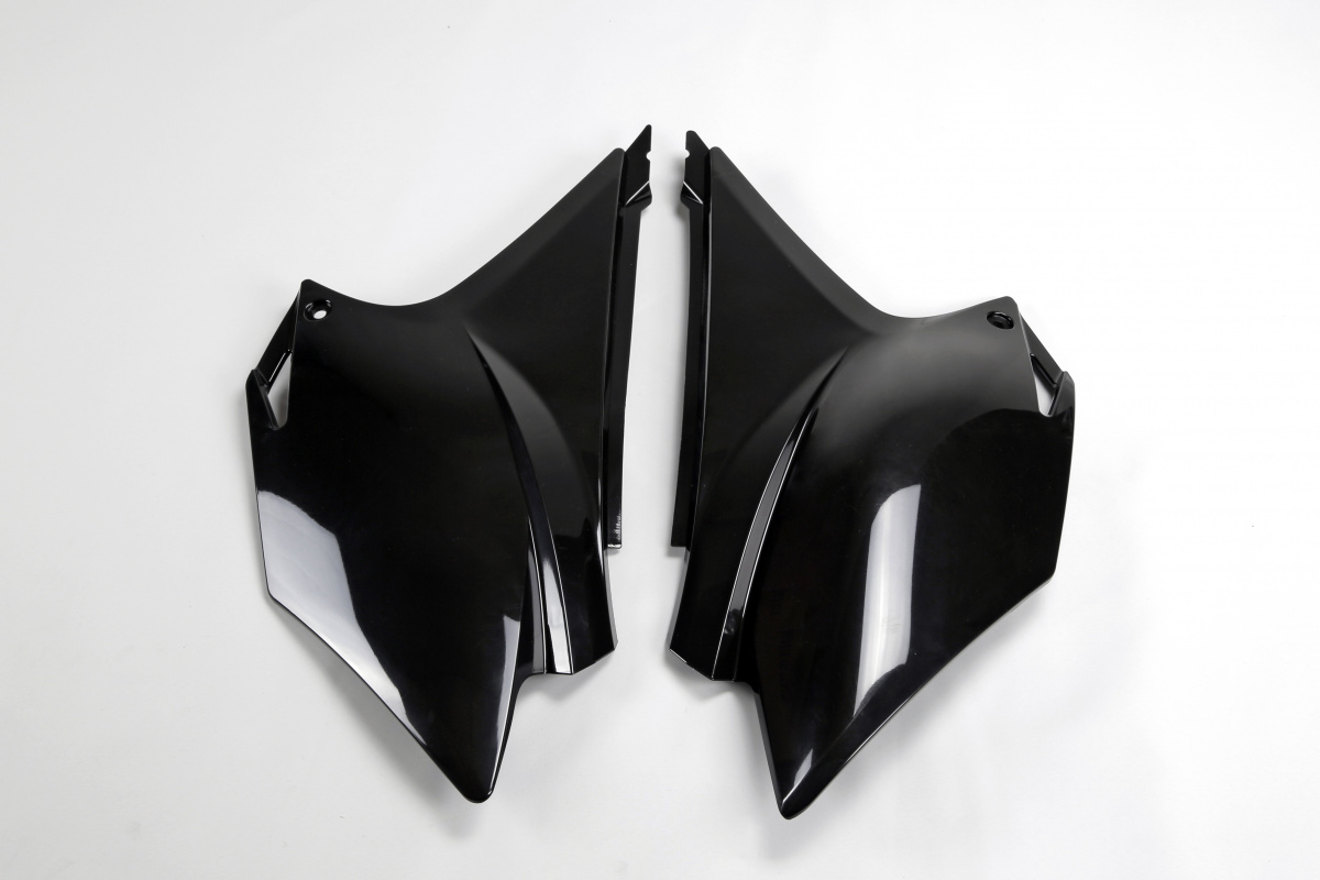 Side Panels black for Honda CRF 230 (2015-25) - REPLICA PLASTICS - HO04676-001 - Ufo Plast