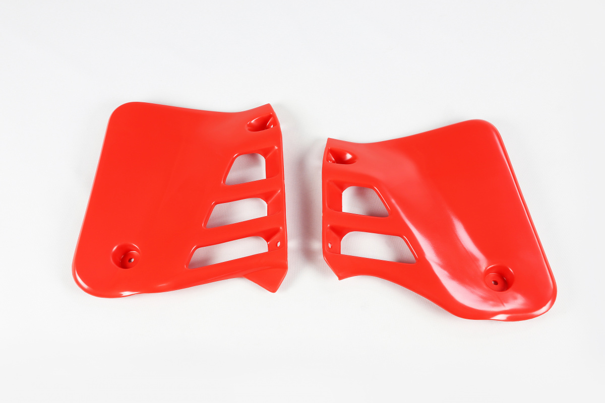 Radiator Covers red for Honda CR 125 (1988) - REPLICA PLASTICS - HO02602-061 - Ufo Plast