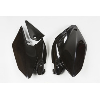 Side Panels black for Honda CRF 250X (2004-17) - REPLICA PLASTICS - HO03647-001 - Ufo Plast