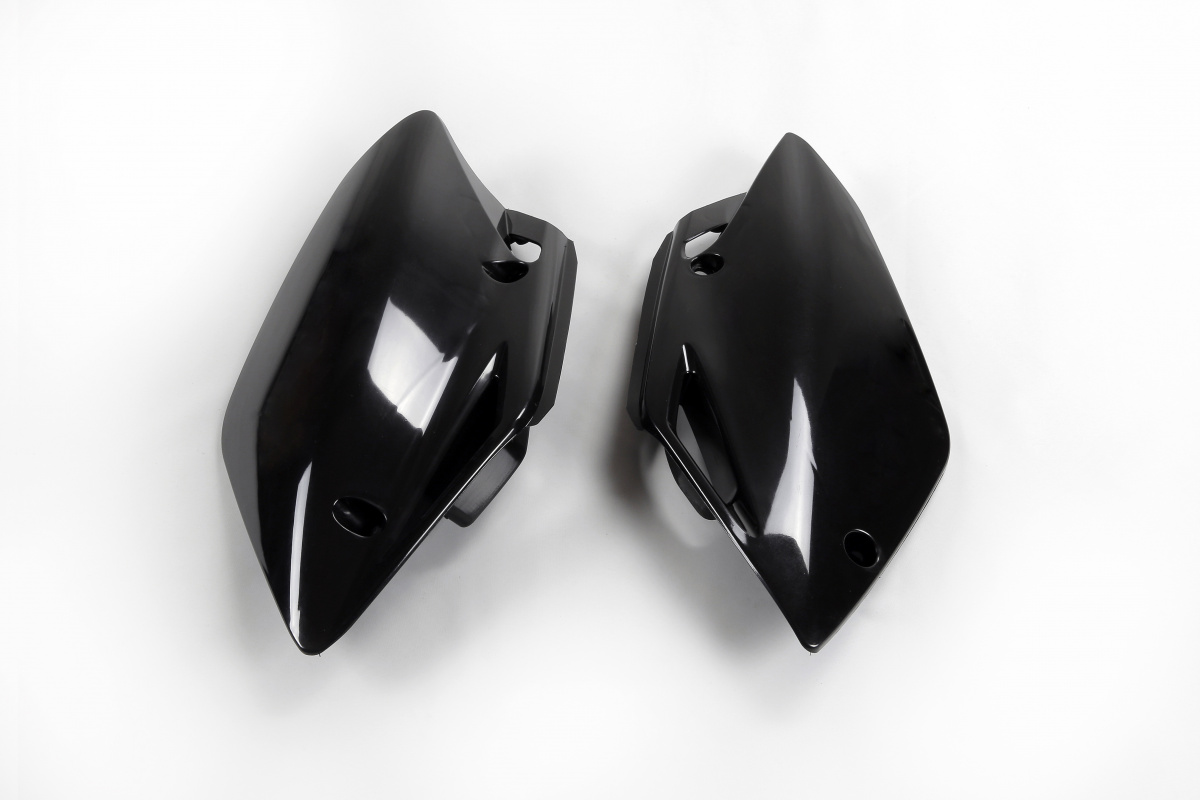 Side Panels black for Honda CRF 150R (2007-25) - REPLICA PLASTICS - HO04620-001 - Ufo Plast