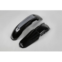 Fenders Kit black for Husqvarna CR 125 (2006-08) - CR 250 (2006-13) - TC 250 (2006-07) - TC 125 (2006-07) - REPLICA PLASTICS ...