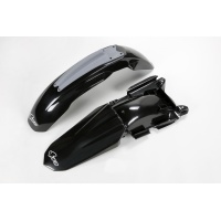 Fenders Kit black for Husqvarna CR 125 (2009-13) - REPLICA PLASTICS - HUFK611-001 - Ufo Plast