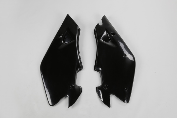 Side Panels black for Husqvarna CR 125 (2000-03) - CR 250 (2000-03) - CR 360 (2000-03) - REPLICA PLASTICS - HU03304-001 - Ufo...