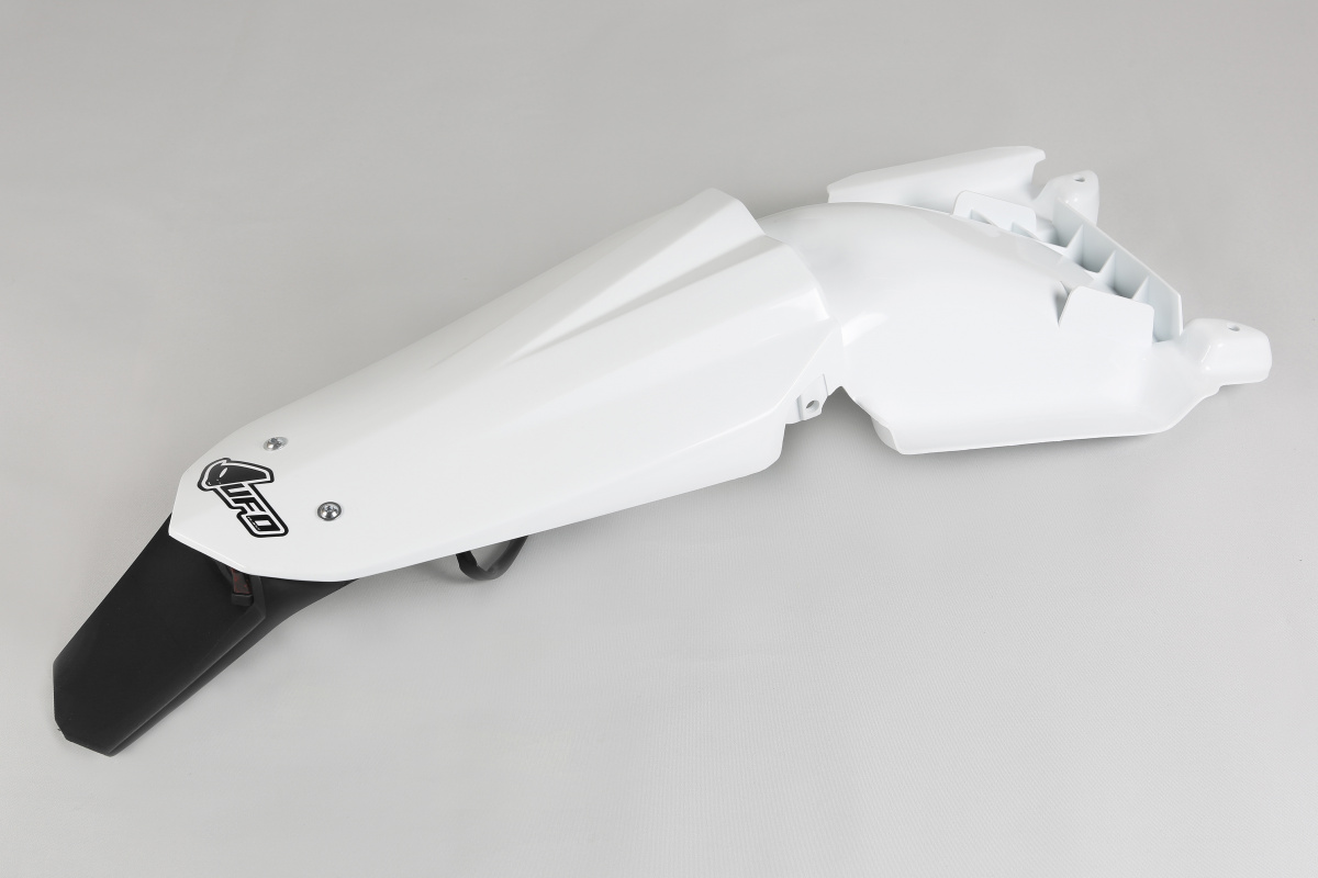 Rear Fender white for Husqvarna TE 250 (2008-13) - TC 310 (2008-13) - TE 310 (2008-13) - REPLICA PLASTICS - HU03333-041 - Ufo...