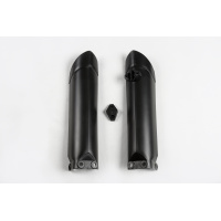 Fork Slider Protectors black for Husqvarna TC 85 (2014-17) - REPLICA PLASTICS - HU03381-001 - Ufo Plast