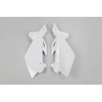 Side Panels white for Husqvarna CR 125 - CR 250 - WR 125 - WR 250 - WR 300 - TC 250 - TE 250 - TC 310 - TE 310 - REPLICA PLAS...