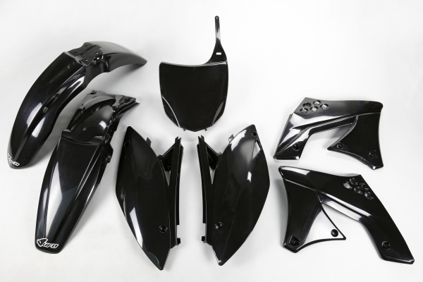 Plastic kit Kawasaki - black - REPLICA PLASTICS - KAKIT212-001 - UFO Plast