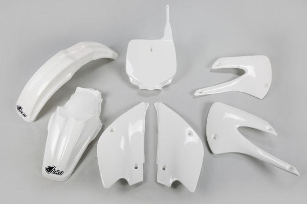 Plastic kit Kawasaki - white 047 - REPLICA PLASTICS - KAKIT214-047 - UFO Plast