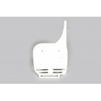 Front Number Plate white for Kawasaki KX 60 (1984-04) - REPLICA PLASTICS - KA02742-047 - Ufo Plast