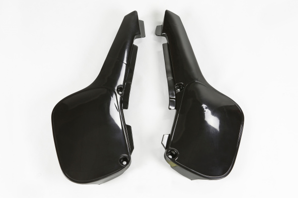 Side panels - black - Kawasaki - REPLICA PLASTICS - KA02785-001 - UFO Plast