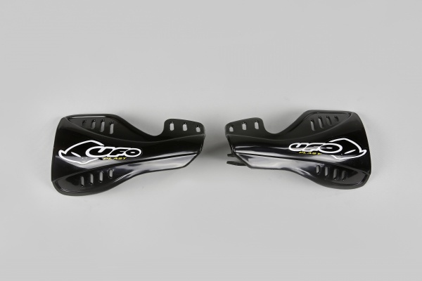 Mixed spare parts / Handguards - black - Kawasaki - REPLICA PLASTICS - KA03759-001 - UFO Plast