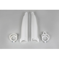 Fork Slider Protectors neutral for Kawasaki KX 125 (1994-95) - KX 250 (1994-95) - KX 500 (1994-95) - REPLICA PLASTICS - KA027...