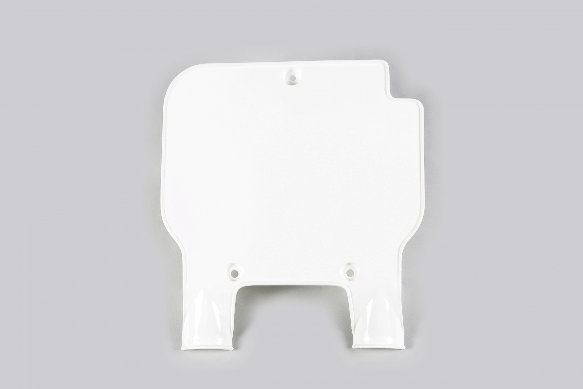 Front Number Plate white for Kawasaki KX 125 (1989-95) - KX 250 (1989-95) - KX 500 (1989-95) - REPLICA PLASTICS - KA02720-047...