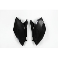 Side panels - black - Kawasaki - REPLICA PLASTICS - KA04700-001 - UFO Plast