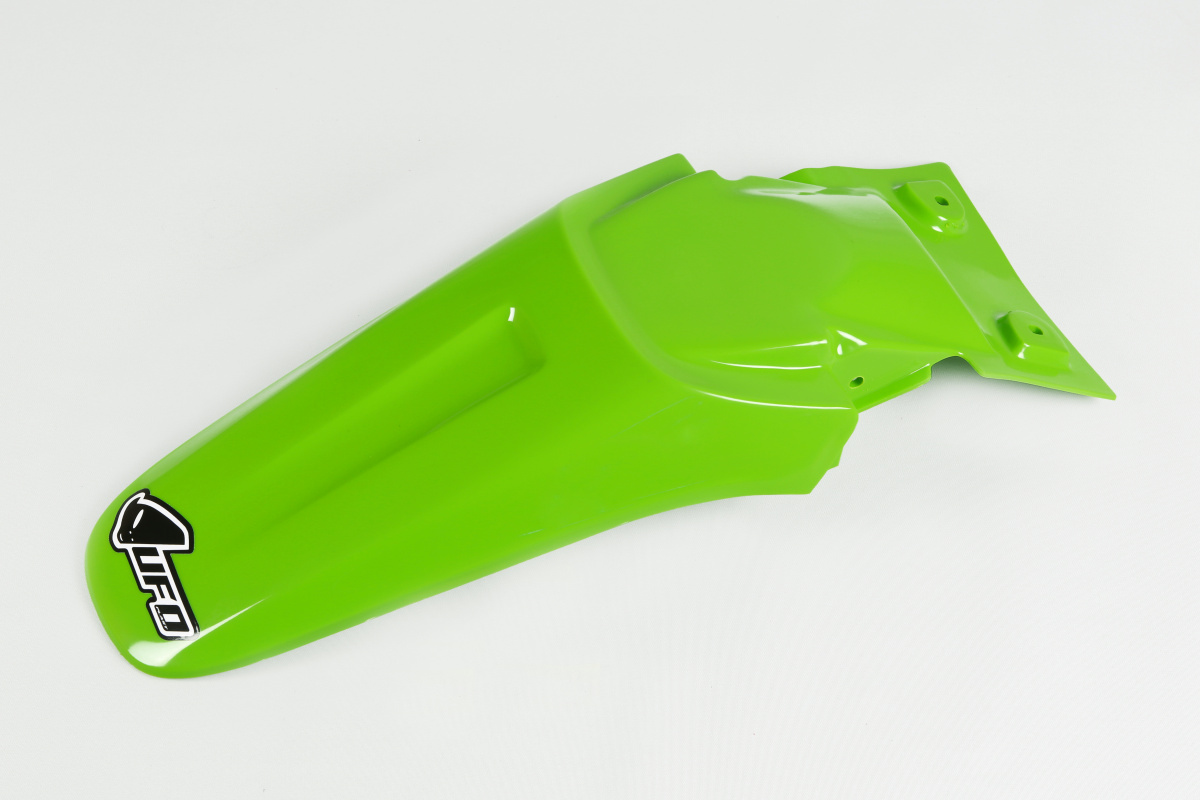 Rear Fender green for Kawasaki KX 65 (2001-25) - KLX 110 (2001-09) - REPLICA PLASTICS - KA03731K-026 - Ufo Plast