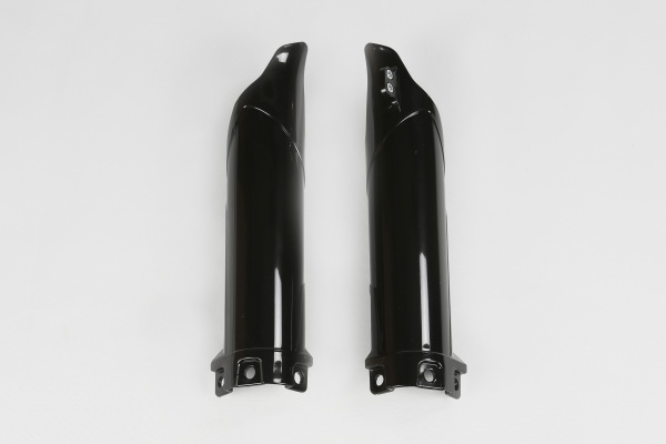 Fork slider protectors - black - Kawasaki - REPLICA PLASTICS - KA04731-001 - UFO Plast