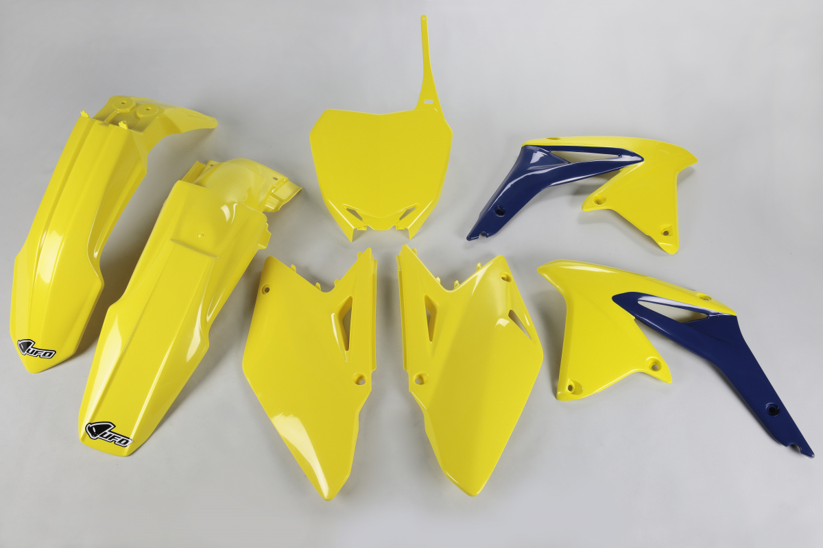 Plastic kit Suzuki - yellow 102 - REPLICA PLASTICS - SUKIT409-102 - UFO Plast