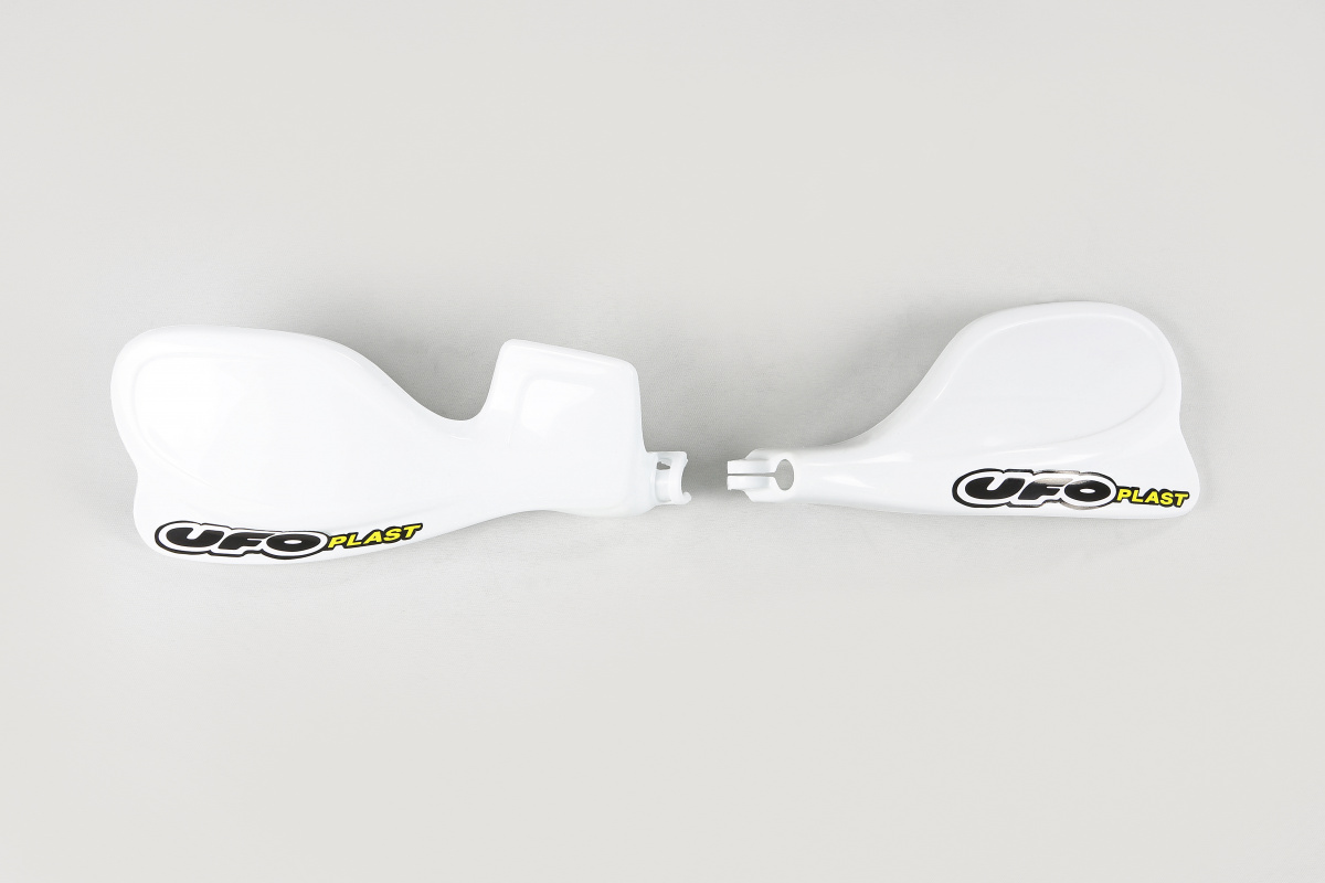 Mixed spare parts / Handguards - white 041 - Suzuki - REPLICA PLASTICS - SU03902-041 - UFO Plast