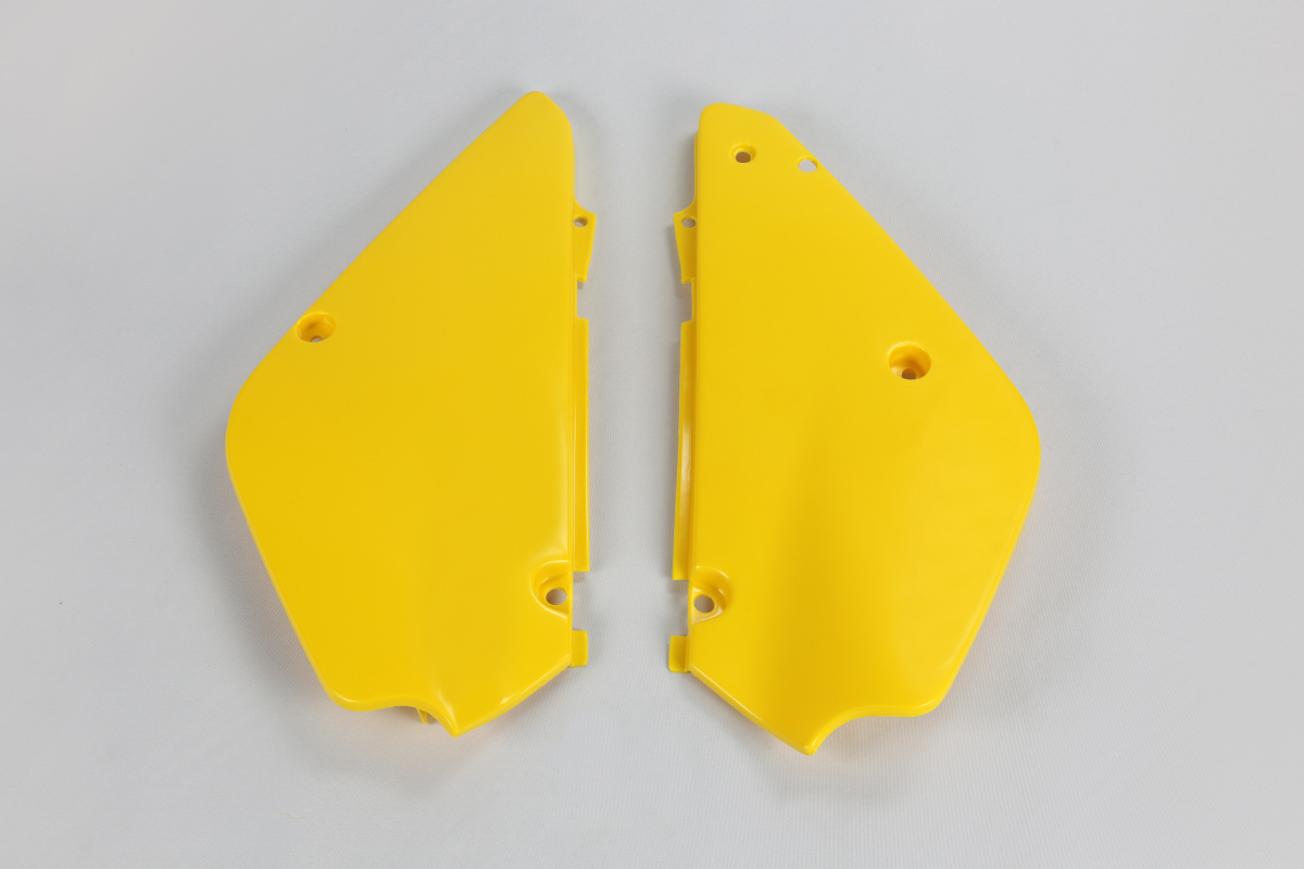 Side Panels yellow for Suzuki RM 85 (2000-25) - REPLICA PLASTICS - SU03970-101 - Ufo Plast