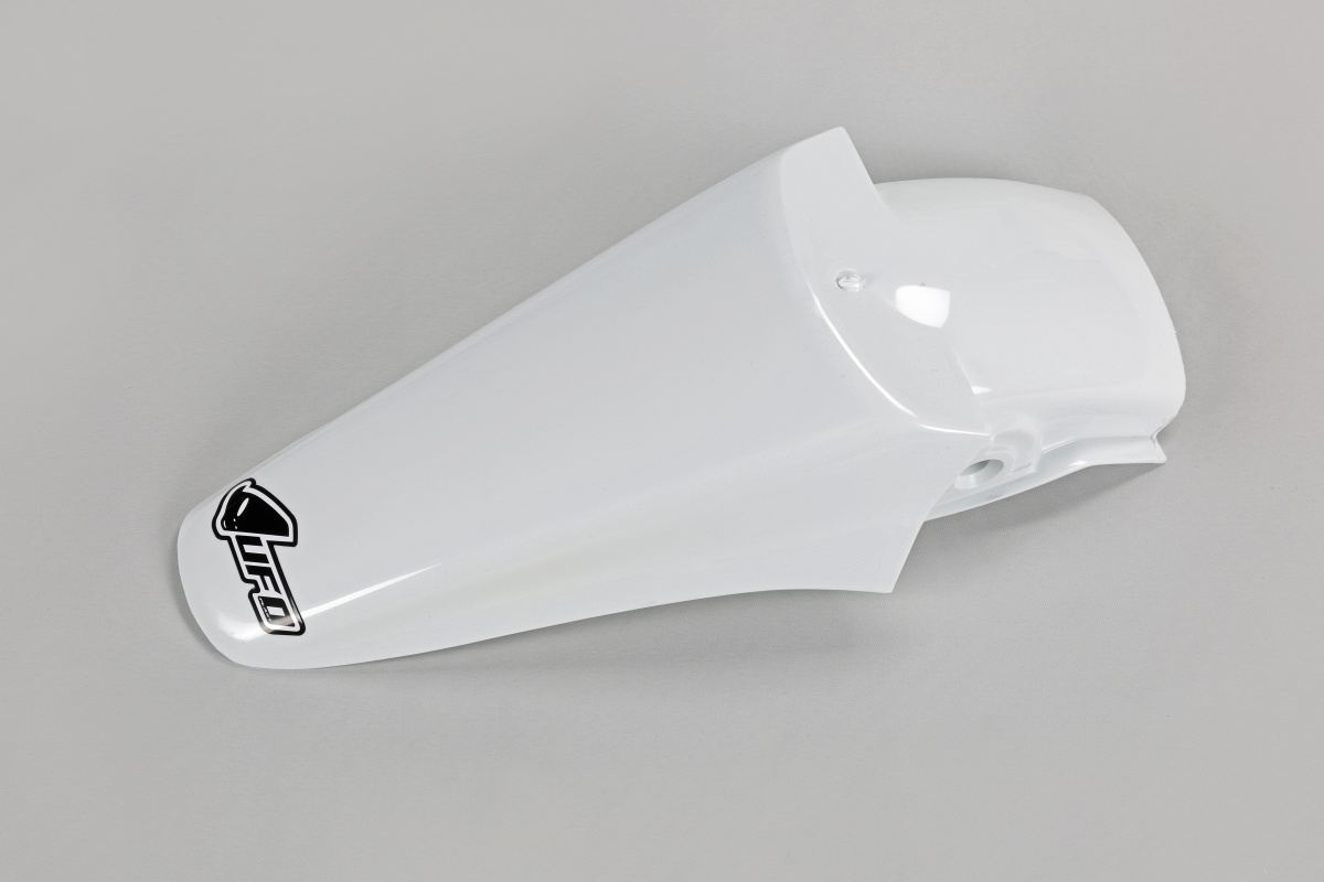 Rear Fender white for Suzuki RM 85 (2000-25) - REPLICA PLASTICS - SU03971-041 - Ufo Plast