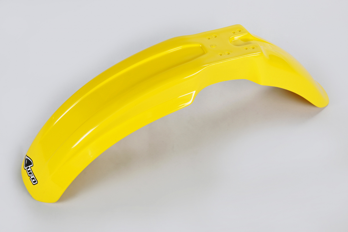 Front Fenders yellow for Suzuki RM 125 (1989-00) - RM 250 (1989-00) - DRZ 400E (2000-25) - REPLICA PLASTICS - SU02904-101 - U...