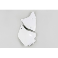 Side Panels white for Suzuki DRZ 400E (2000-25) - REPLICA PLASTICS - SU03982-041 - Ufo Plast