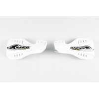 Mixed spare parts / Handguards - white 041 - Suzuki - REPLICA PLASTICS - SU03913-041 - UFO Plast