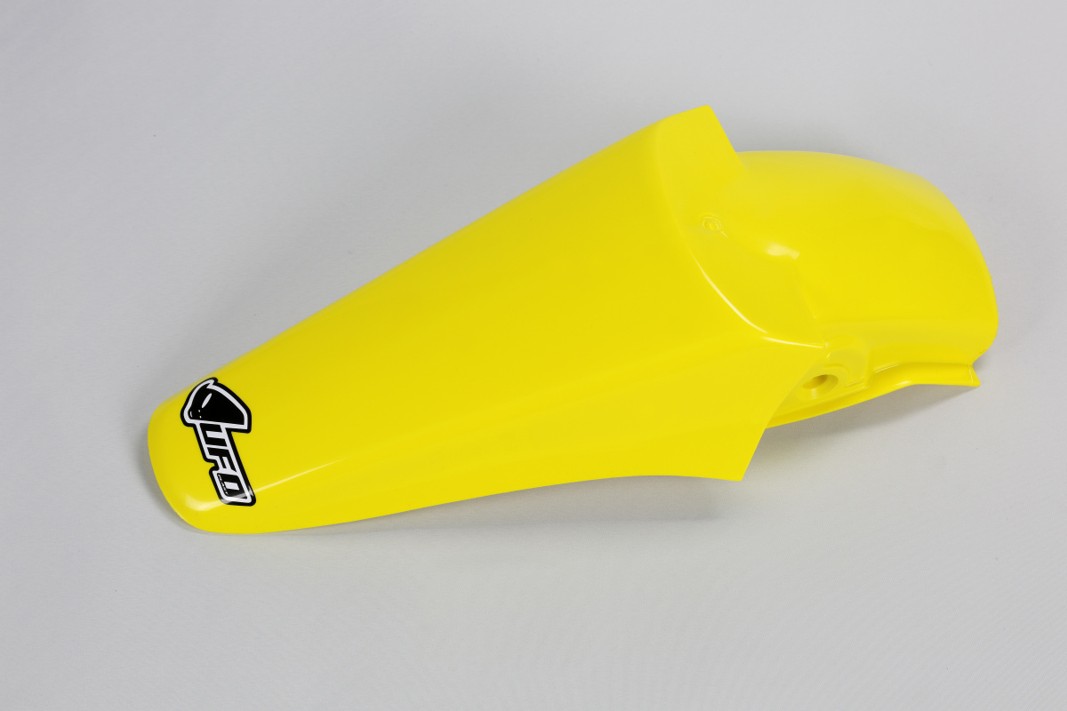 Rear Fender yellow for Suzuki RM 85 (2000-25) - REPLICA PLASTICS - SU03971-102 - Ufo Plast