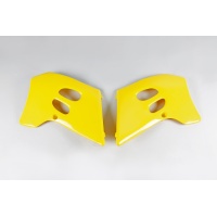 Radiator Covers yellow for Suzuki RM 125 (1993-95) - RM 250 (1993-95) - REPLICA PLASTICS - SU02945-101 - Ufo Plast