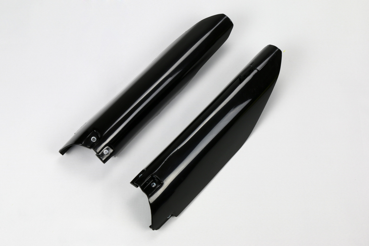 Fork Slider Protectors black for Suzuki RMZ 250 (2007-25) - RM 125 (2007-25) - RM 250 (2007-25) - RMZ 450 (2007-25) - REPLICA...