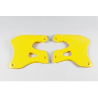 Radiator Covers yellow for Suzuki RM 125 (1996-98) - RM 250 (1996-98) - REPLICA PLASTICS - SU02958-101 - Ufo Plast