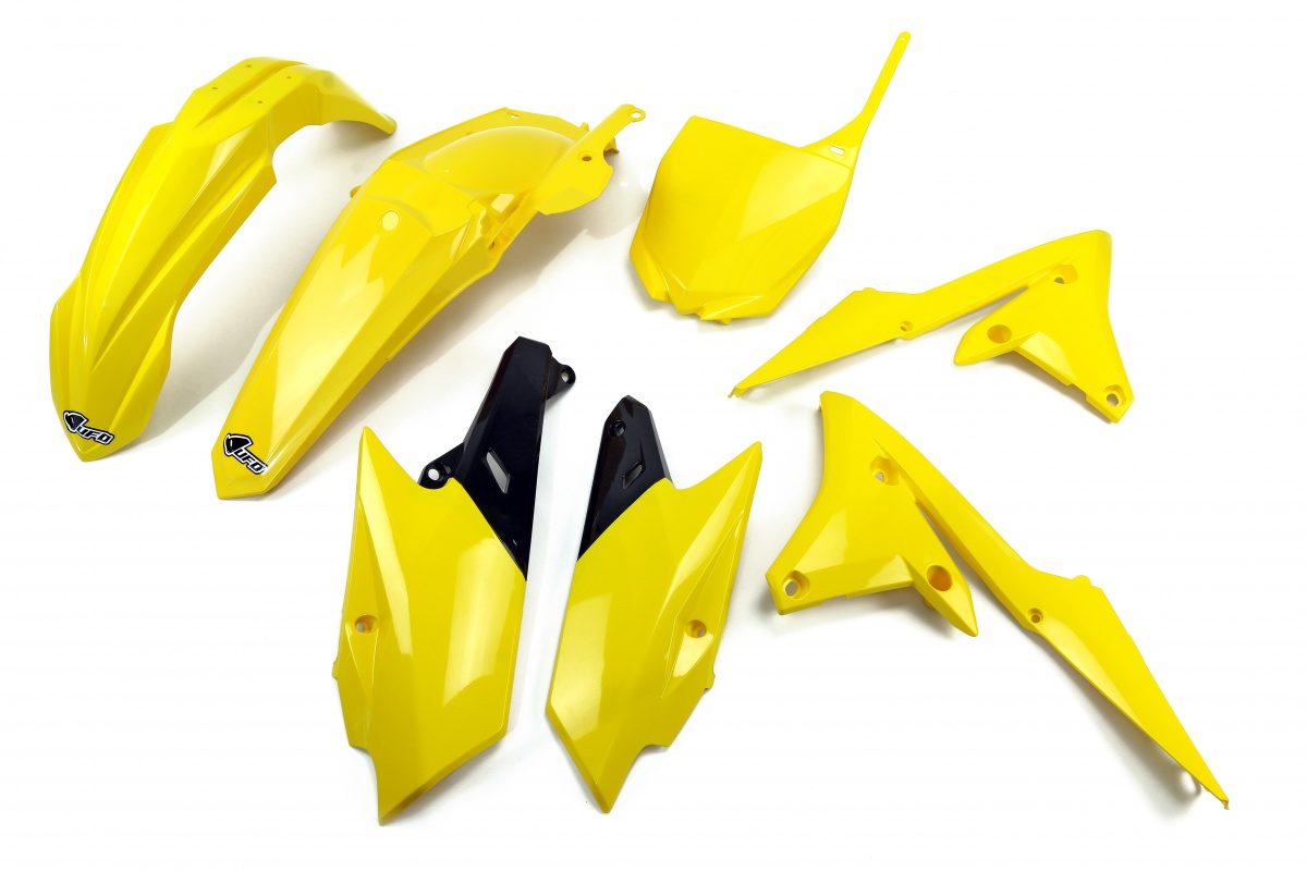 Plastic Kit yellow for Yamaha YZF 250 (2014-18) - YZF 450 (2014-17) - REPLICA PLASTICS - YAKIT318-101 - Ufo Plast